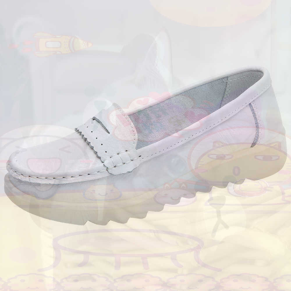 Luxury Lifestyle Goods - Mocassin Rijden Tienersneakers Skateboarden Damesschoenen Zilver