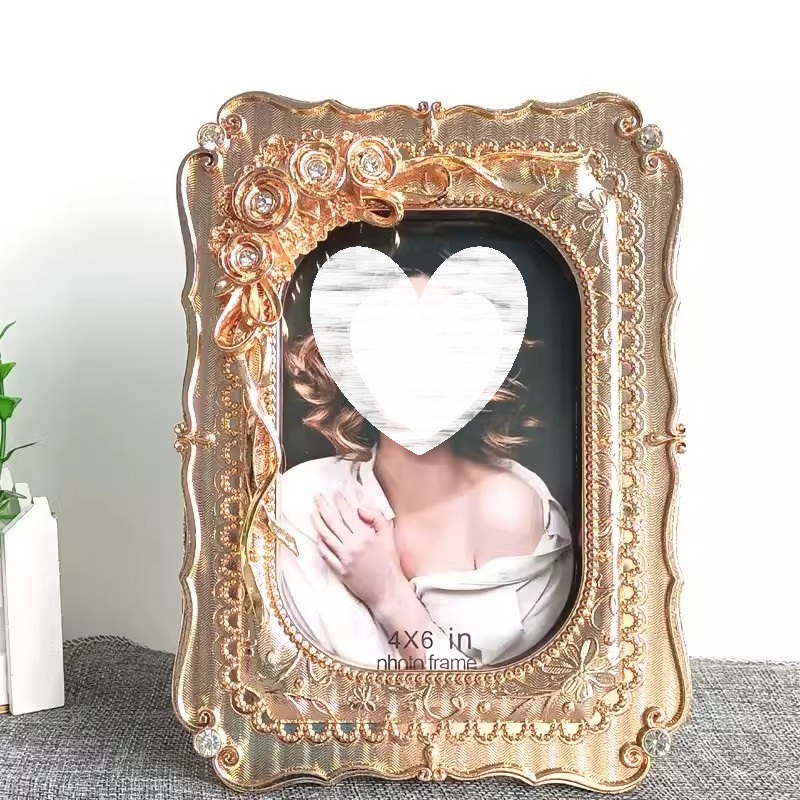 Luxury Lifestyle Pictures - Europese stijl mode gouden fotolijst, 6-inch
