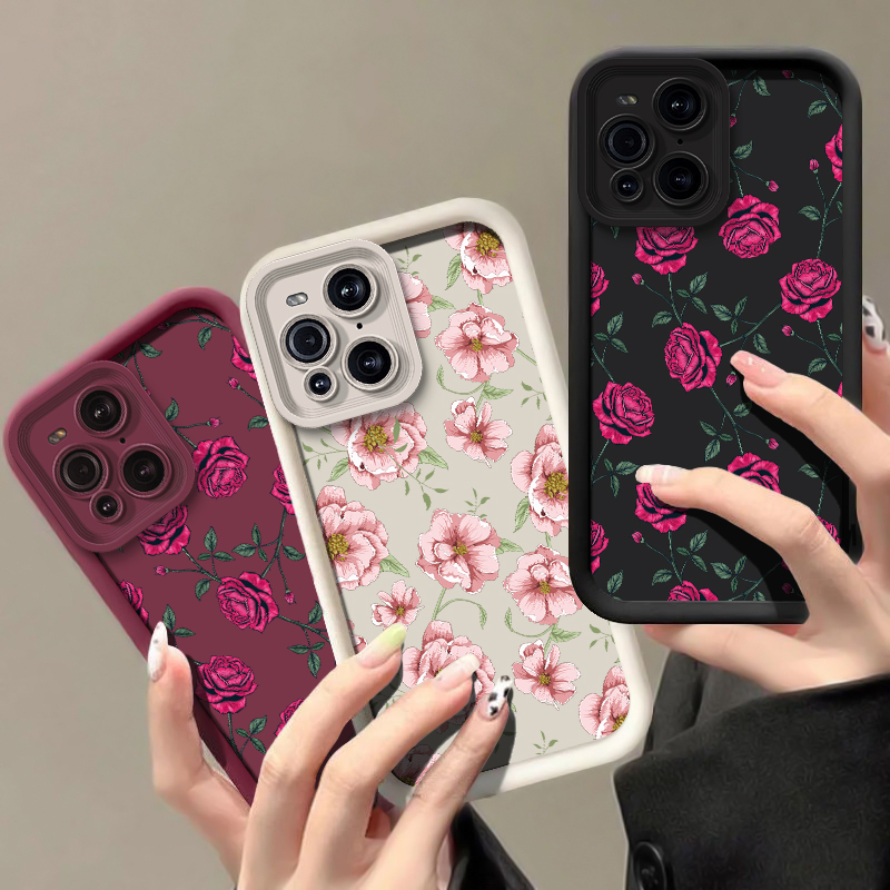 Siliconen bloemen telefoonhoes - Oppo Find X8 recensie en prijs