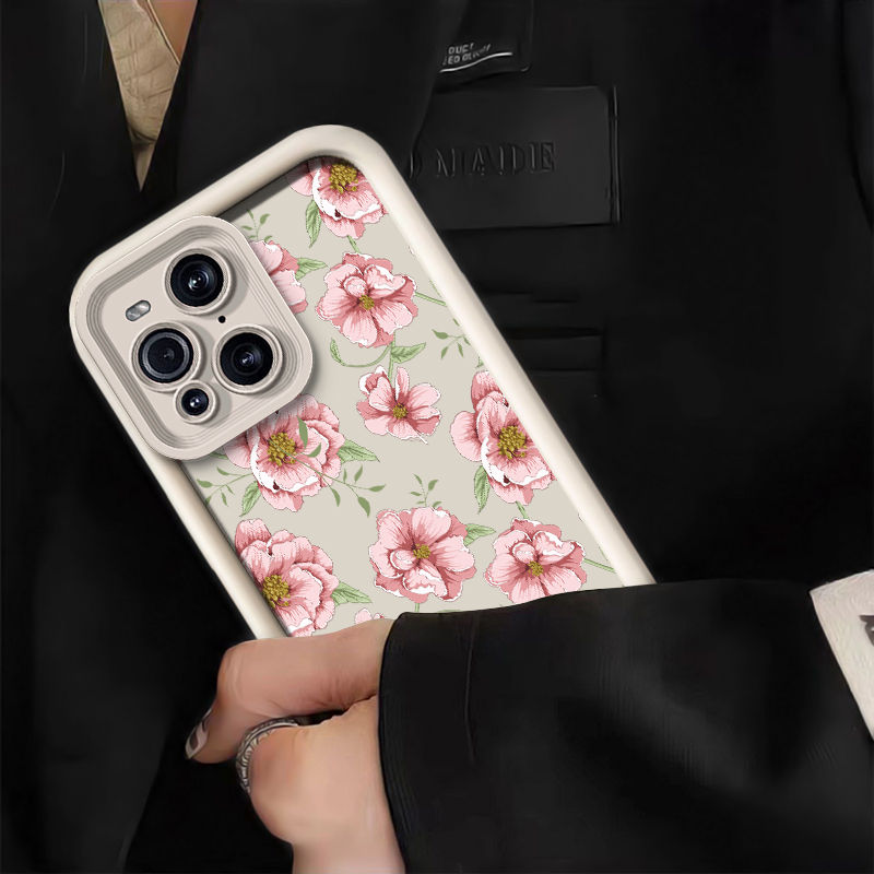 Siliconen bloemen telefoonhoes - Oppo Find X8 recensie en prijs