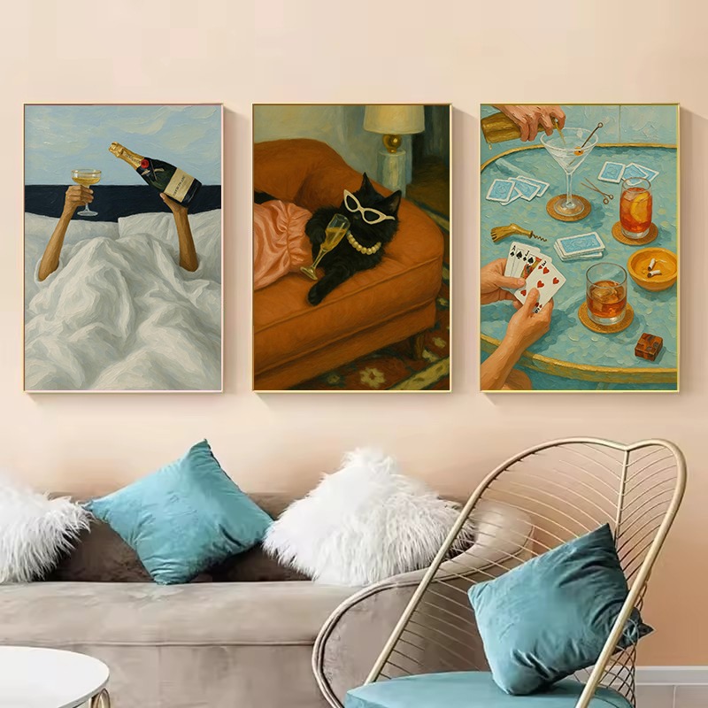 1pc Frameloze Vintage Zwarte K - Luxury Lifestyle Pictures recensie en prijs
